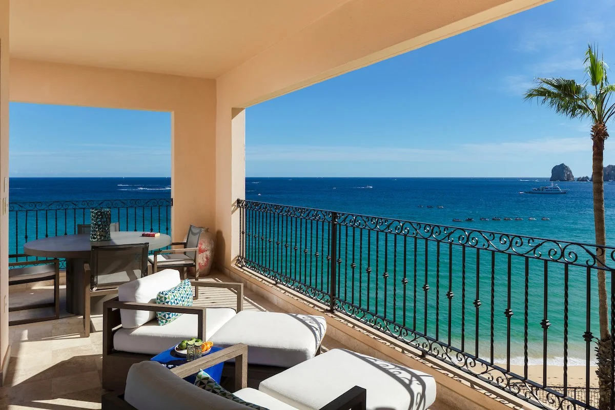Oceanfront terrace with stunning Sea of Cortez views at Hermosa Vista